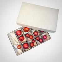 Set di palline di vetro natalizie Vintage