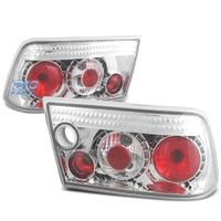 FANALI PER OPEL CALIBRA 90-97 LED FONDO CROMATO