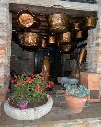 Paioli veneti restaurati in rame-9 euro kg