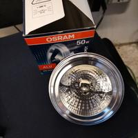 Faretto spot Osram con lampadina alogena 50W