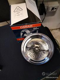 Faretto spot Osram con lampadina alogena 50W