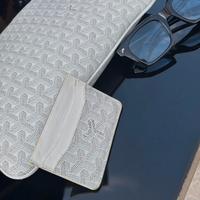 pochette goyard white