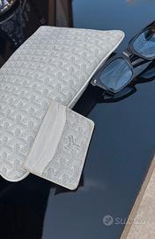 pochette goyard white