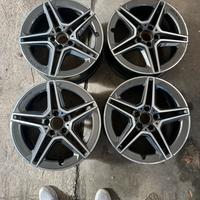 Cerchi Mercedes raggio 18 classe A B CLA C AMG