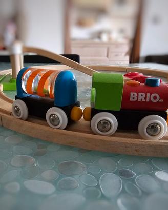 Trenino in legno Brio set
