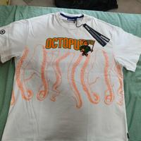 T-shirt Octopus nuova con cartellino