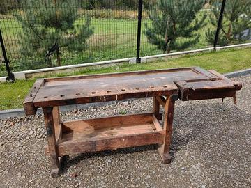 ANTICO banco da falegname