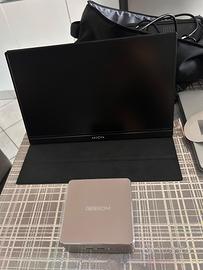 GEEKOM A5 + MONITOR PORTATILE