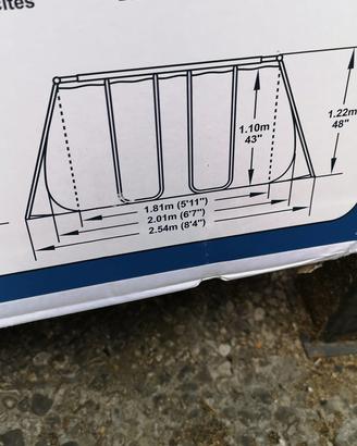 Piscina come da foto