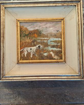 Quadro pittore Pietro Amico con autentica. 1975