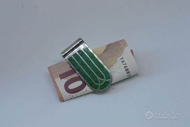 Spilla porta banconote Christofle in argento