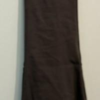 Pantalone donna in cotone color marrone tg 42