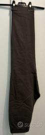 Pantalone donna in cotone color marrone tg 42
