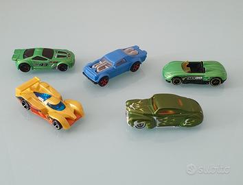 Lotto di 5 Modellini Auto Hot Wheels