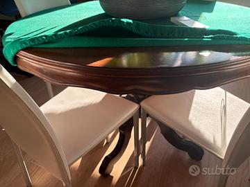 Tavolo rotondo legno