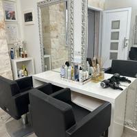 Arredamento parrucchiere e postazione unghie
