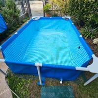 INTEX Piscina Rectangular Frame 220cmx150cmx60cm