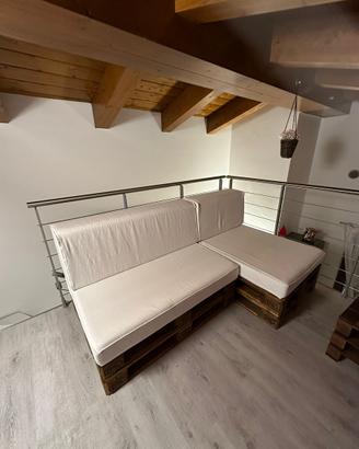 Divano con bancali epal