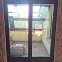 Porta finestra doppia apertura