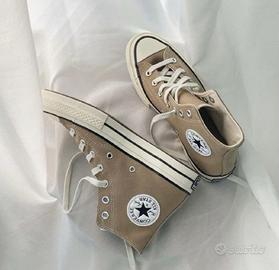 Converse beige tela numero 39