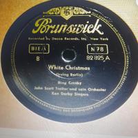 Disco per grammofono BING CROSBY  White Christmas