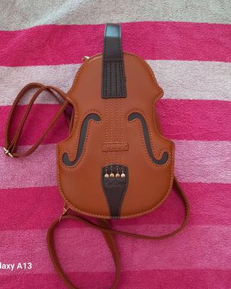 Borsetta a forma di violino " Nuova"