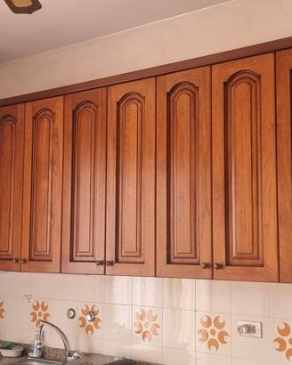 cucina componibile in noce