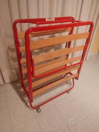 Rete pieghevole a doghe