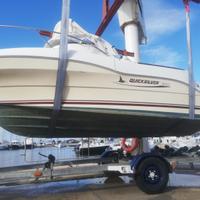 Barca semi cabina quick silver cruiser 5,40