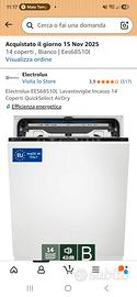  lavastoviglie da incasso Electrolux EES68510