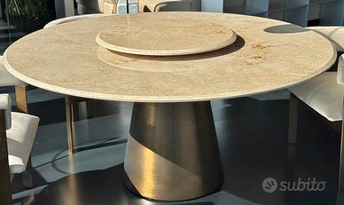 Arredamento Pavia,Abitare il tempo tavolo in marmo