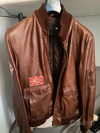 Giacca bomber vera pelle MASTERPELLE
