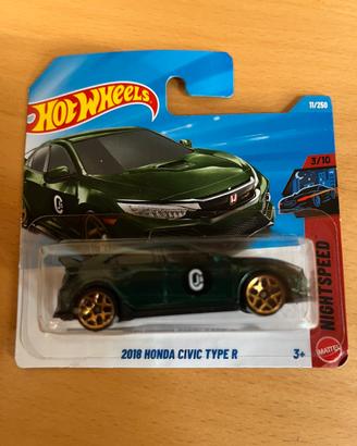 Hot Wheels 2018 Honda Civic Type R