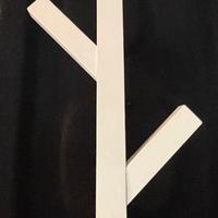 Appendiabiti IKEA bianco-MAI USATO