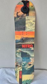 Tavola snowboard Nitro 86 cm con attacchi