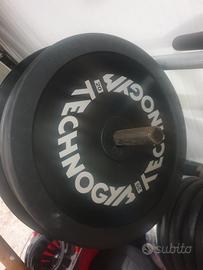 Dichi, pesi, Technogym gommati 100 kg