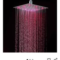 soffione doccia 30 x 30 a led