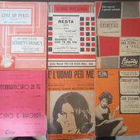 SPARTITI - MUSICA LEGGERA E ITALIANA 2° GRUPPO