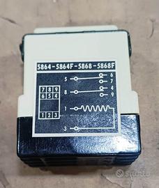 Relè monostabile con 2 contatti NO/NC 24Vac