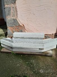 Rivestimento  in granito per caminetto