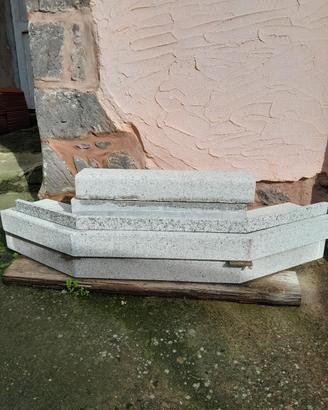 Rivestimento  in granito per caminetto