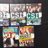 set giochi pc CSI 