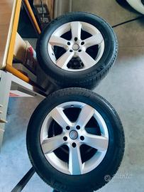 4 Gomme Michelin e 4 cerchi in lega