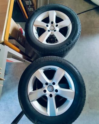 4 Gomme Michelin e 4 cerchi in lega