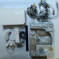 Nintendo Wii Bianco + Controller + Accessori
