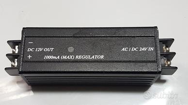 stabilizzatore da 12/24 ac/dc a 12dc 1A