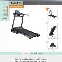 Tapis roulant Get fit
