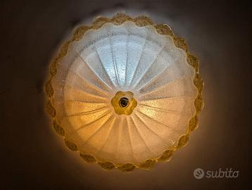 2 lampadari vetro di murano