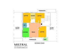 Sassari Luna e Sole ampio appartamento con box