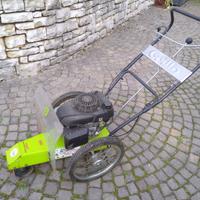 DECESPUGLIATORE A RUOTE ORIENTABILI TRIMMER GRILLO